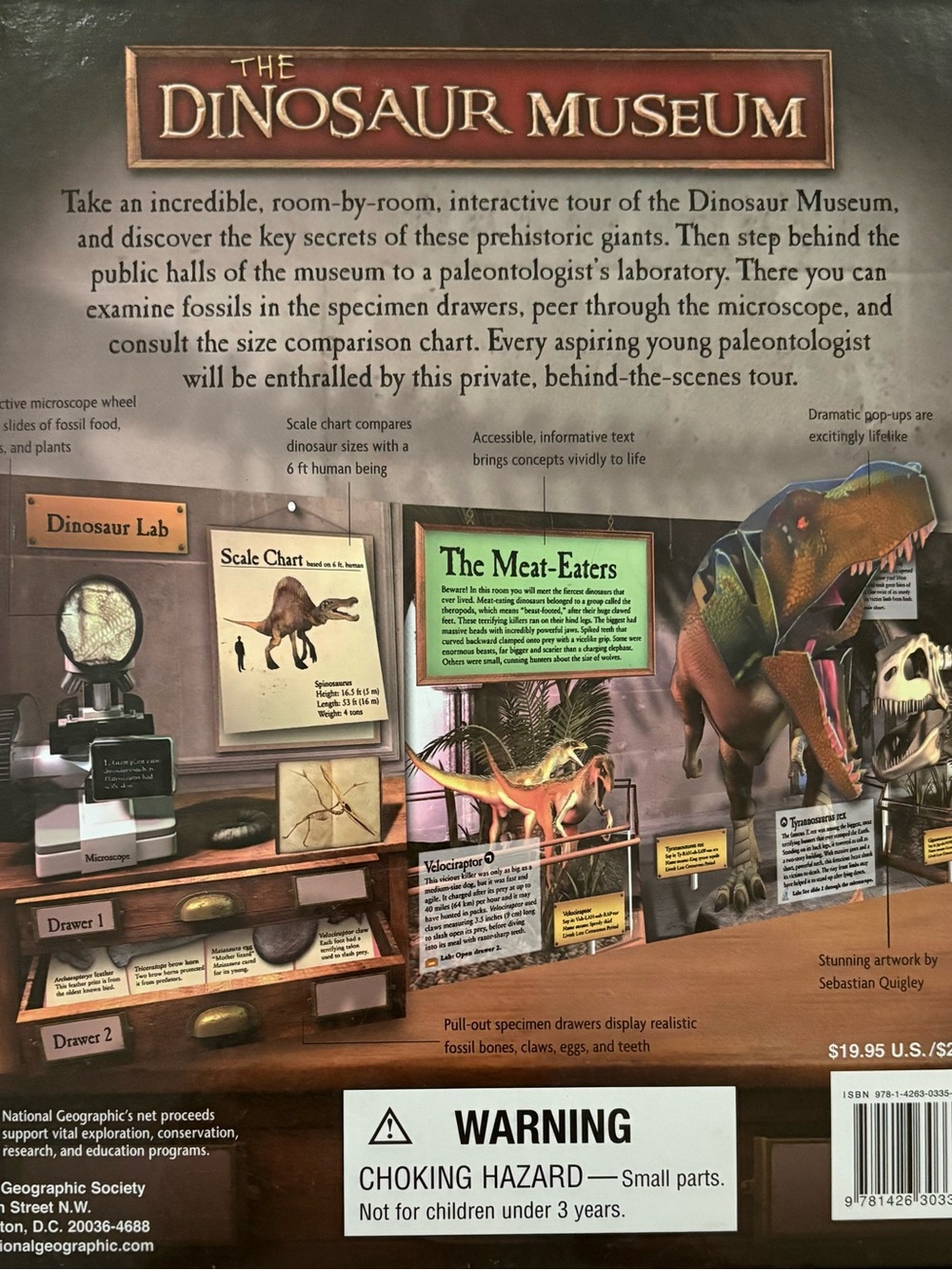 The Dinosaur Museum National Geographic Book - Picture 2 of 5